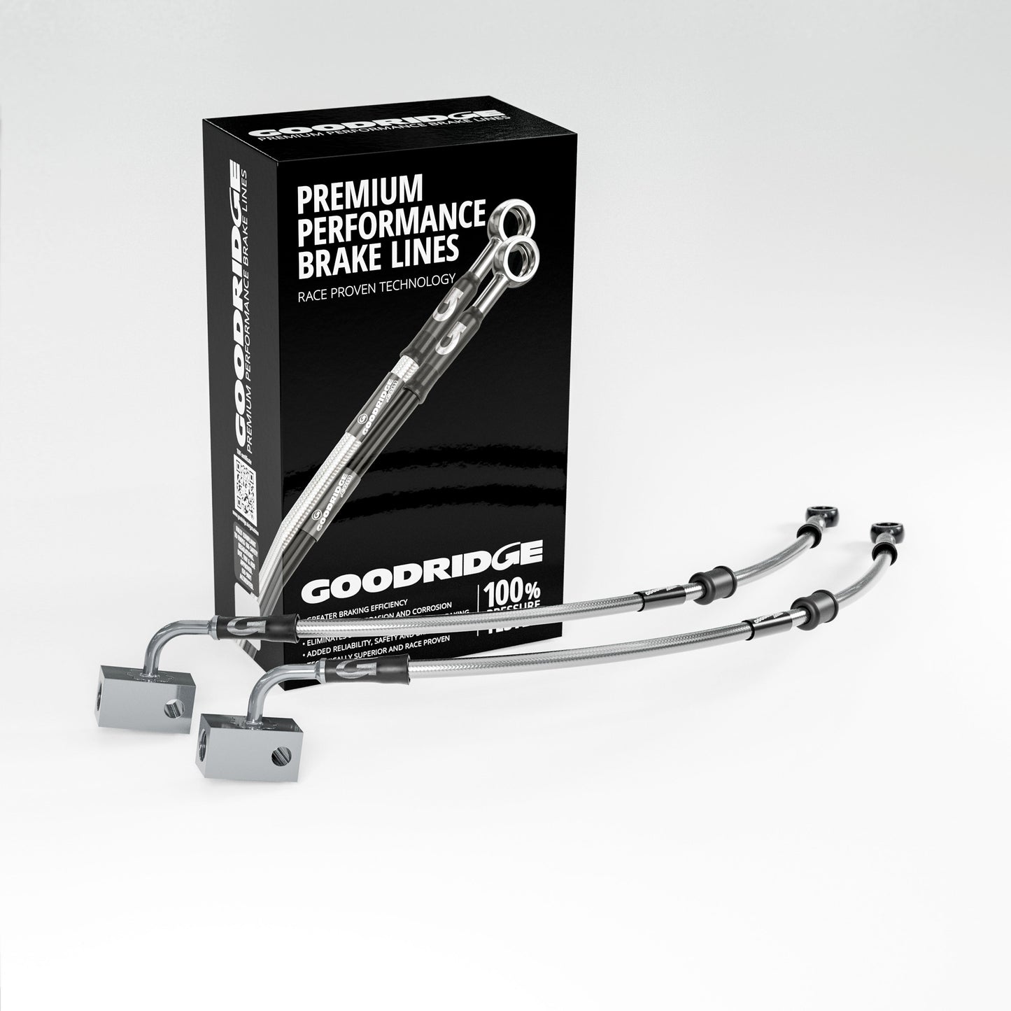 PERFORMANCE BRAKE HOSE KIT FOR YAMAHA R6 ABS 17-23 Yamaha