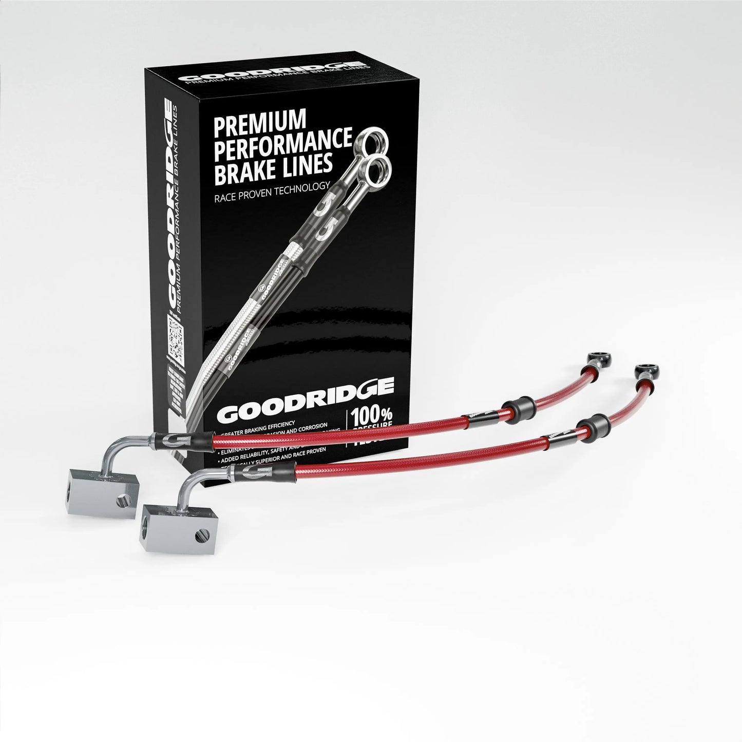 PERFORMANCE BRAKE HOSE KIT FOR KAWASAKI ZX10R / KRT / PERFORMANCE ABS 16-20 Kawasaki