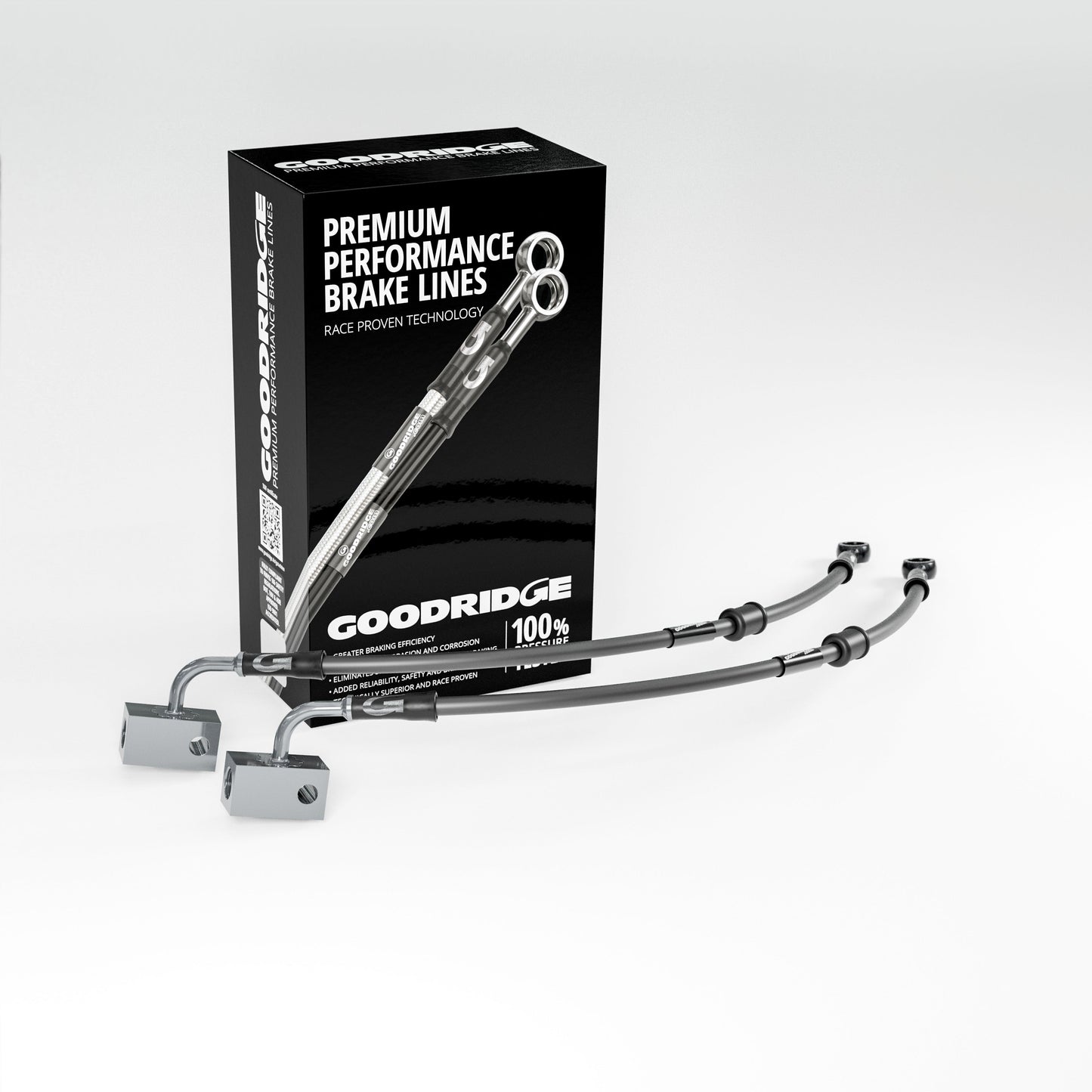 PERFORMANCE BRAKE HOSE KIT FOR KAWASAKI W800 STREET ABS 19-22 Kawasaki