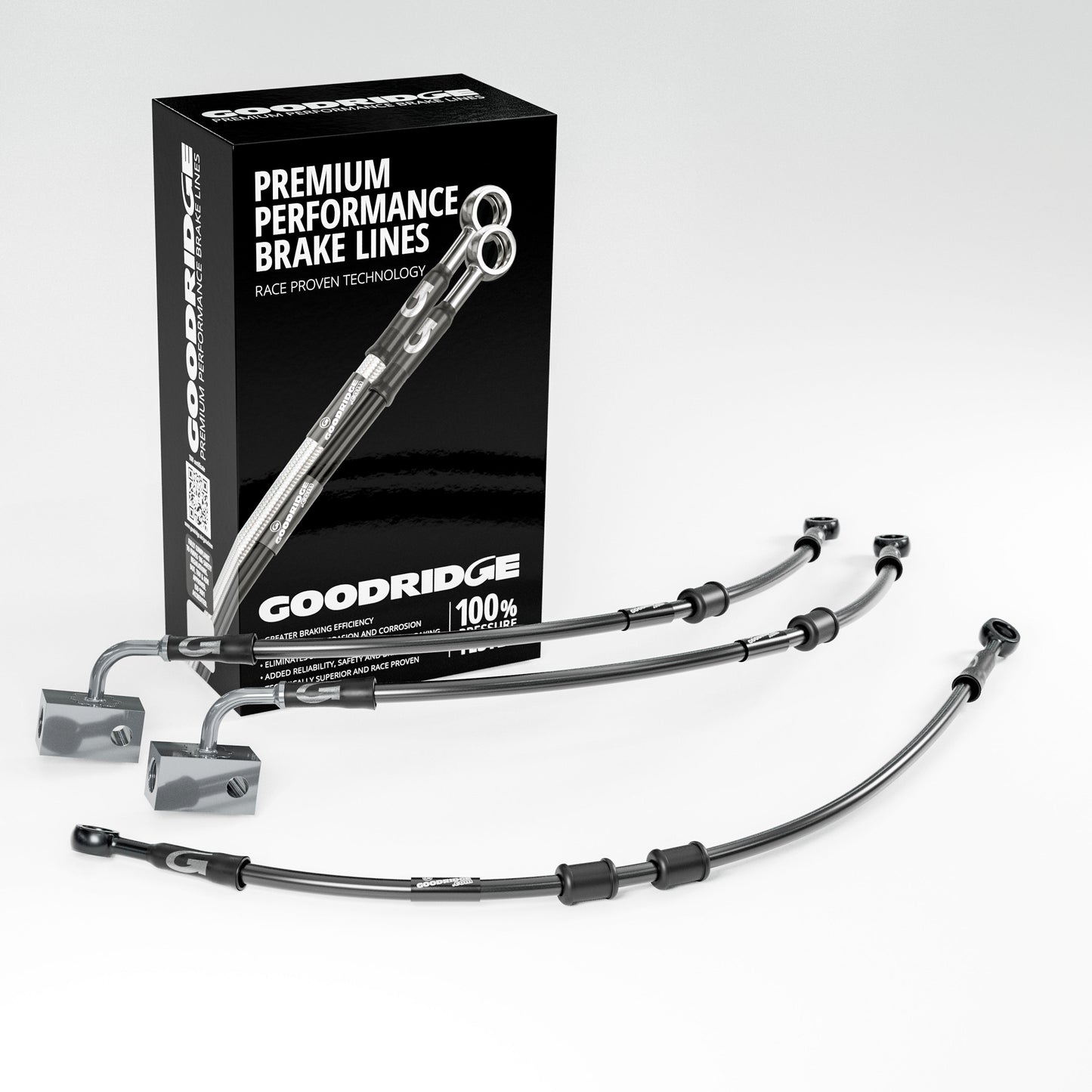 PERFORMANCE BRAKE HOSE KIT FOR SUZUKI DL650 / DL650X V-STROM ABS 12-25 Suzuki