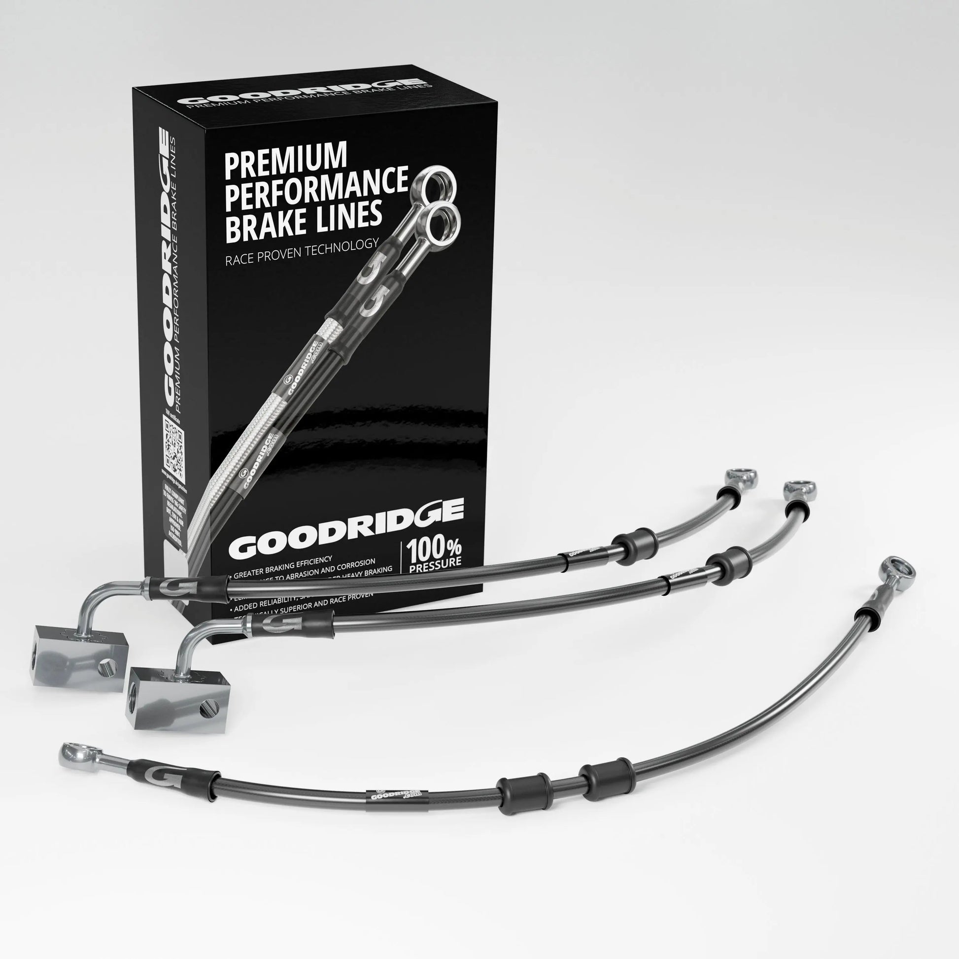 PERFORMANCE BRAKE HOSE KIT FOR YAMAHA TRACER 700 + TRACER GT ABS 16-20 Yamaha