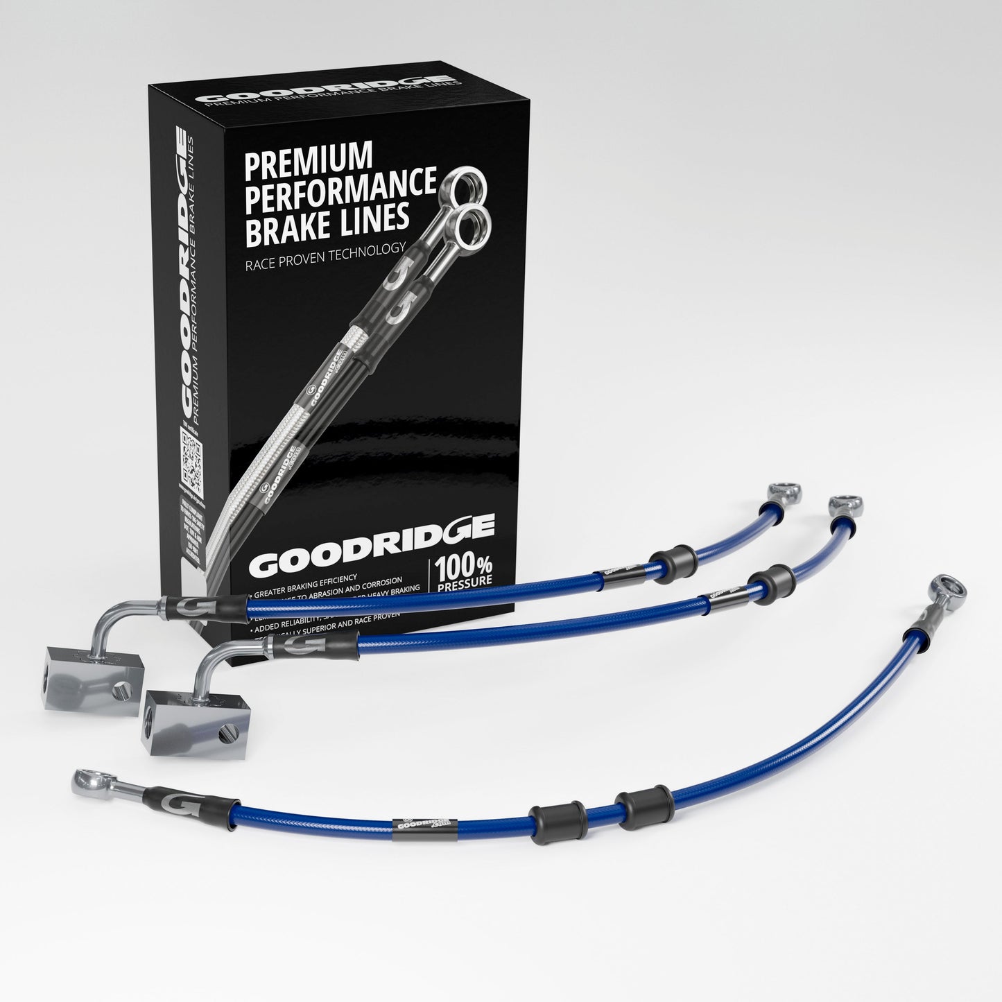 PERFORMANCE BRAKE HOSE KIT FOR SUZUKI DL650 / DL650X V-STROM ABS 12-25 Suzuki
