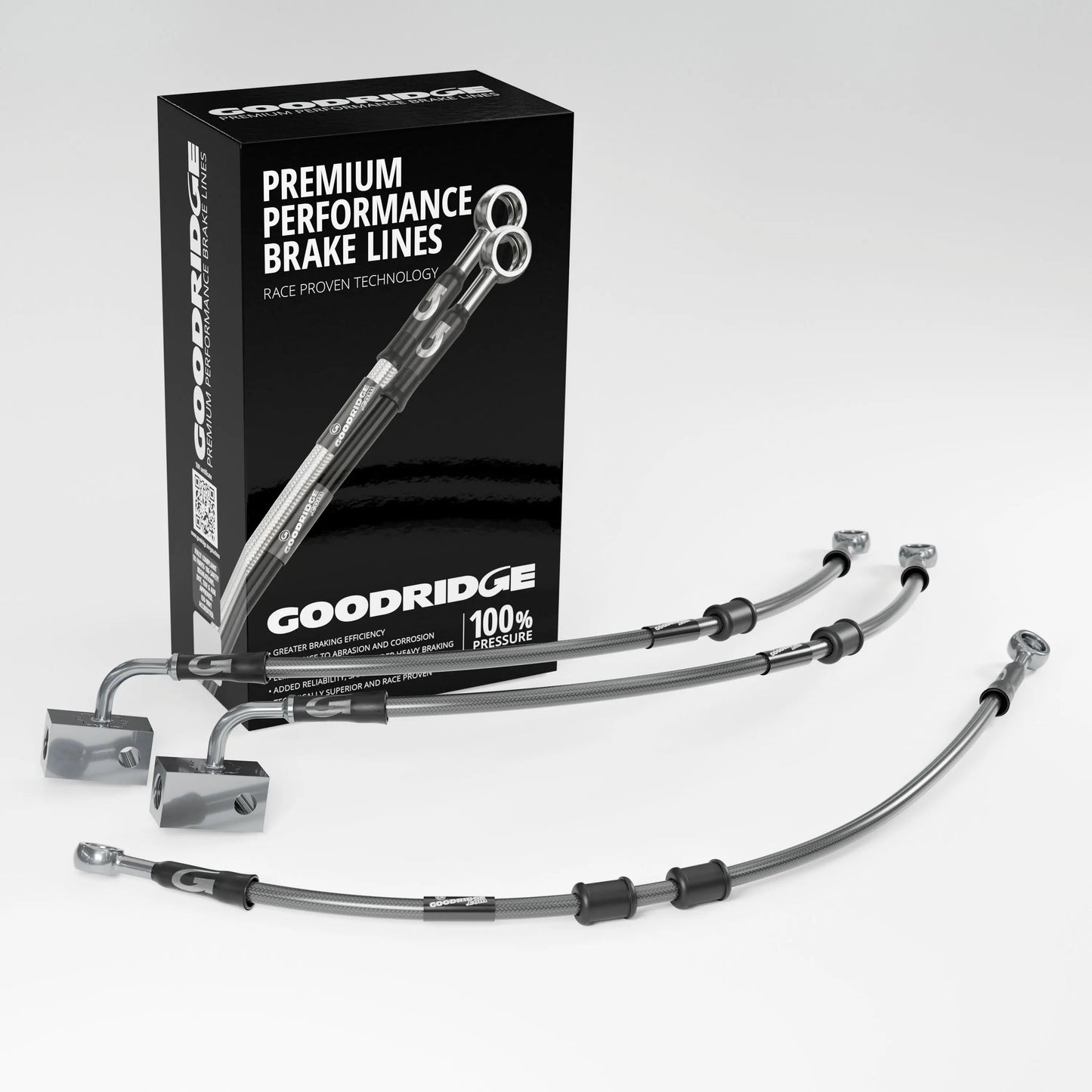 PERFORMANCE BRAKE HOSE KIT FOR HONDA CBR250R ABS 11-13 Honda