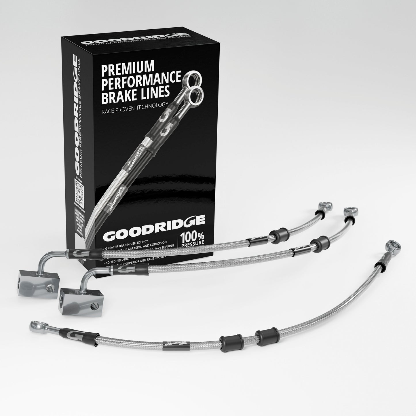 BRAKE HOSE KIT FOR SUZUKI GSX-S1000S KATANA ABS 22-23 - Goodridge