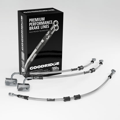 BRAKE HOSE KIT FOR SUZUKI GSX-S1000S KATANA ABS 22-23 - Goodridge
