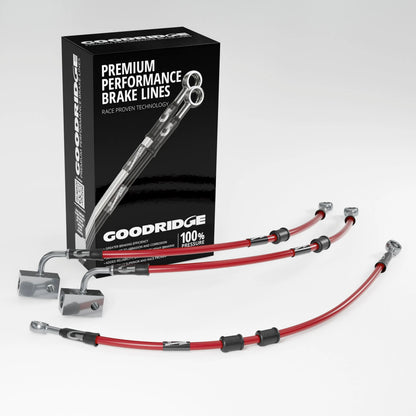 PERFORMANCE BRAKE HOSE KIT FOR HONDA CBR250R ABS 11-13 Honda