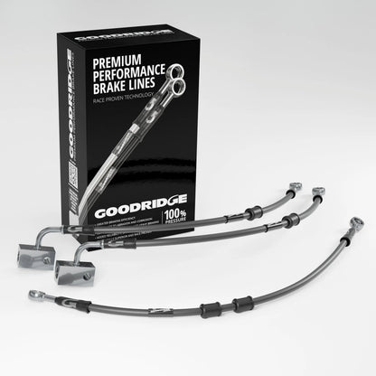 PERFORMANCE BRAKE HOSE KIT FOR HONDA CBR250R ABS 11-13 Honda