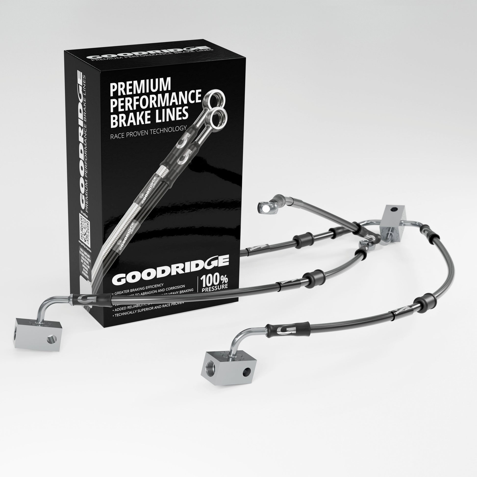 PERFORMANCE BRAKE HOSE KIT FOR YAMAHA XVS950CR ABS 15-16 Yamaha