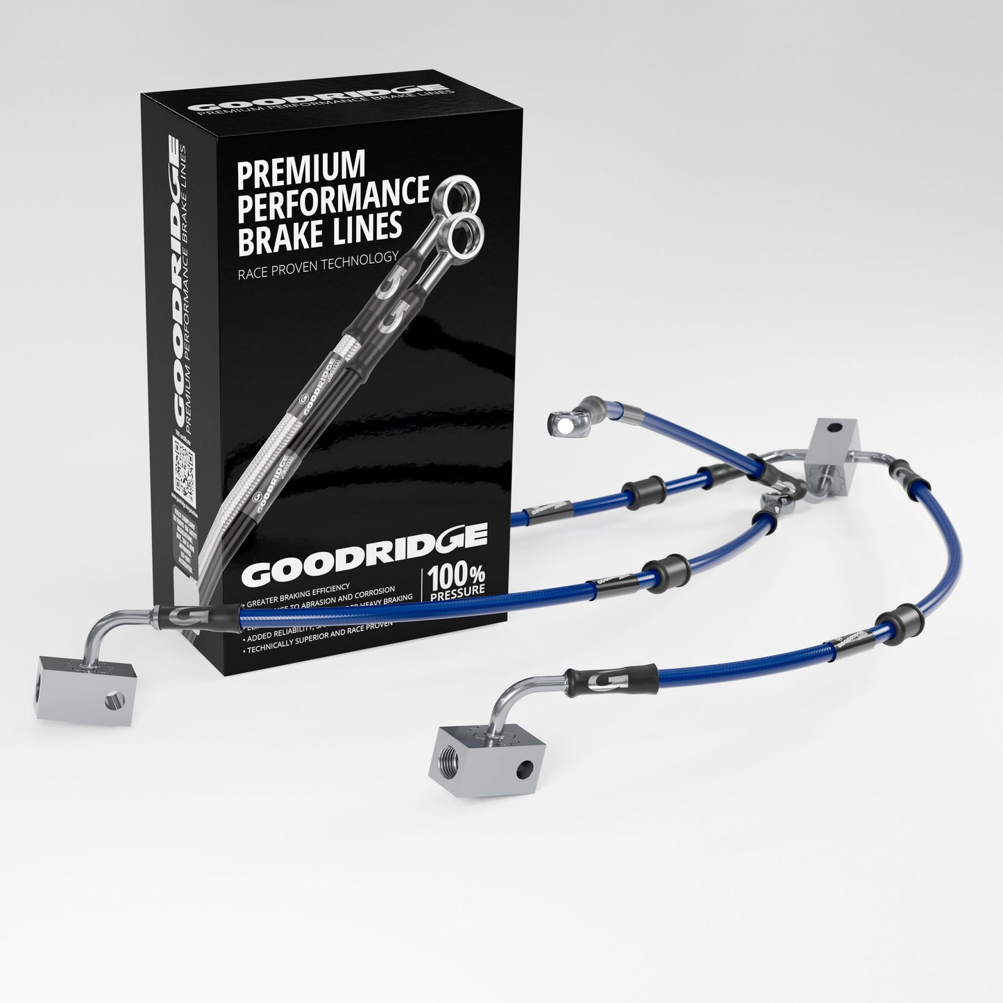 PERFORMANCE BRAKE HOSE KIT FOR YAMAHA XVS950CU ABS 14-15 Yamaha