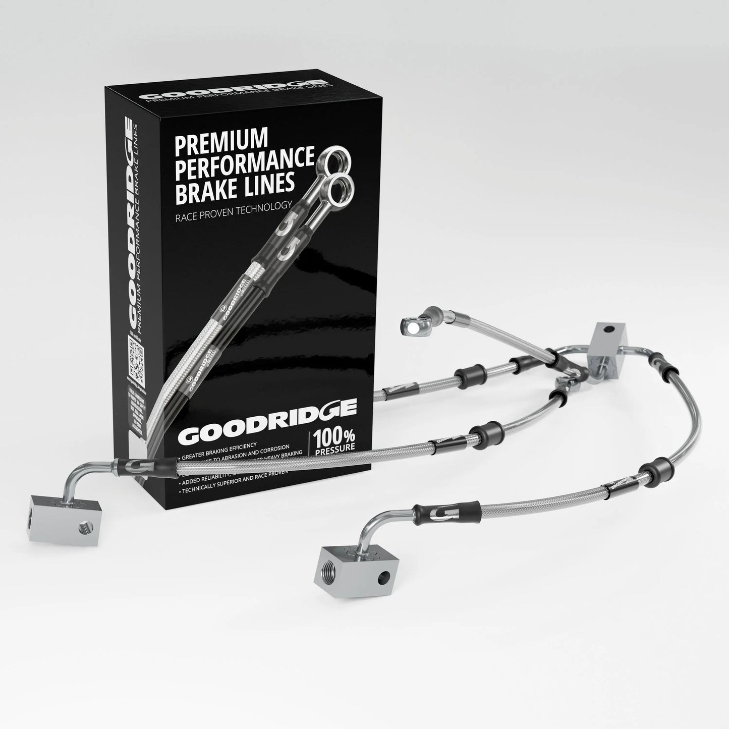 PERFORMANCE BRAKE HOSE KIT FOR HONDA CBR650F ABS 17-18 Honda