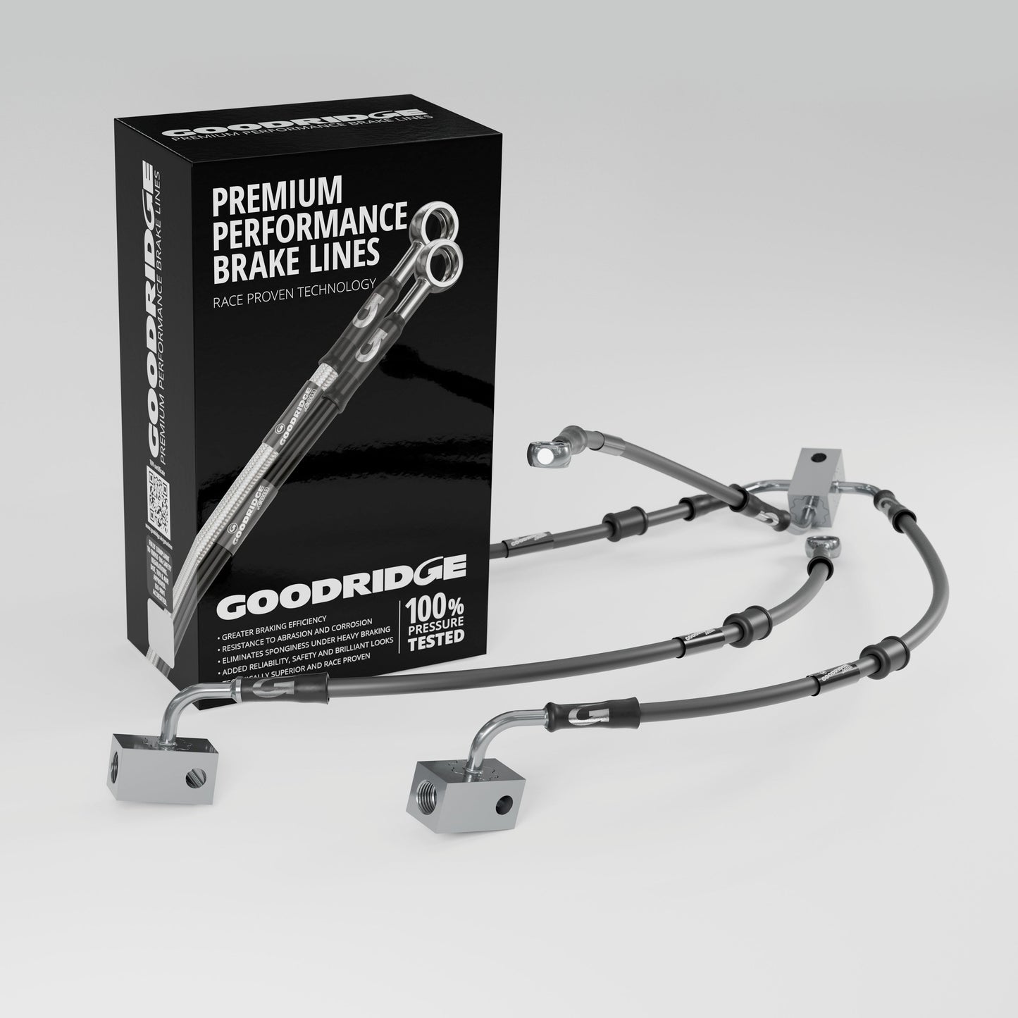 PERFORMANCE BRAKE HOSE KIT FOR HONDA CB750 HORNET ABS 23-25 Honda