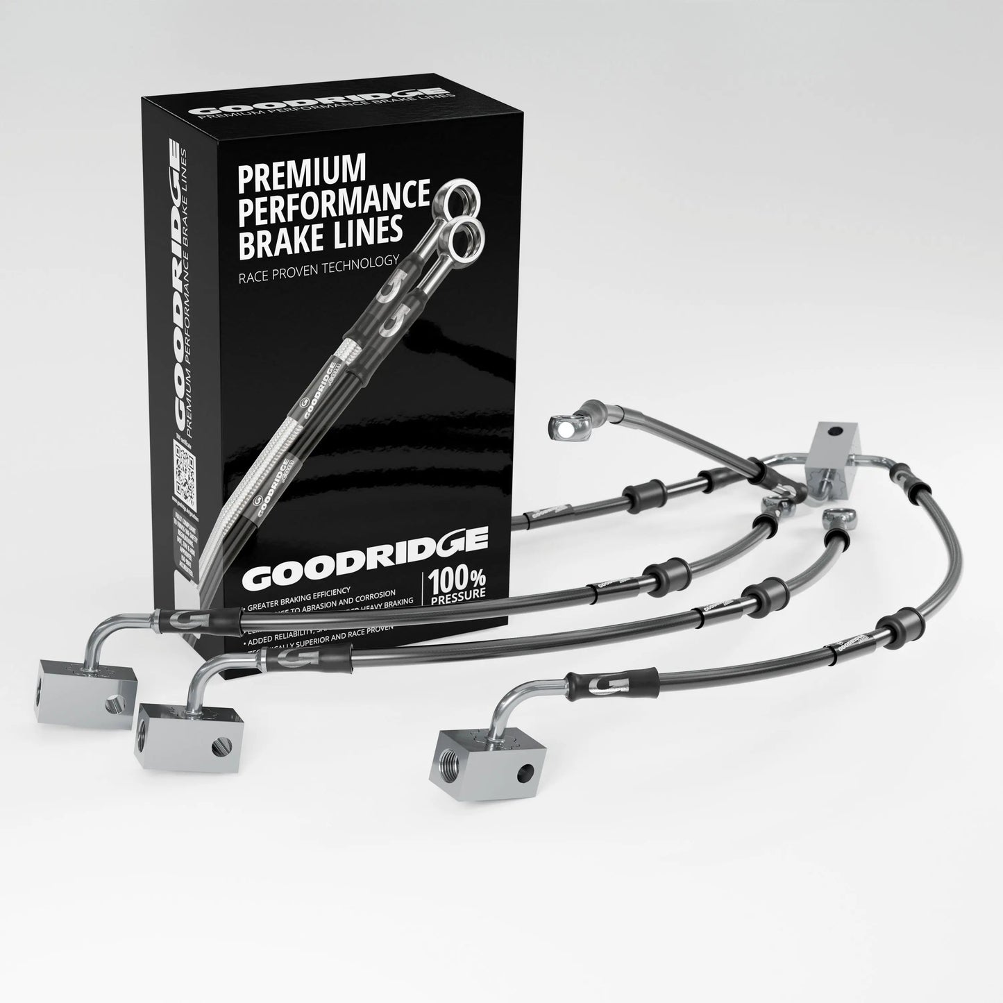 PERFORMANCE BRAKE HOSE KIT FOR SUZUKI GSF1200A BANDIT ABS 06> Suzuki