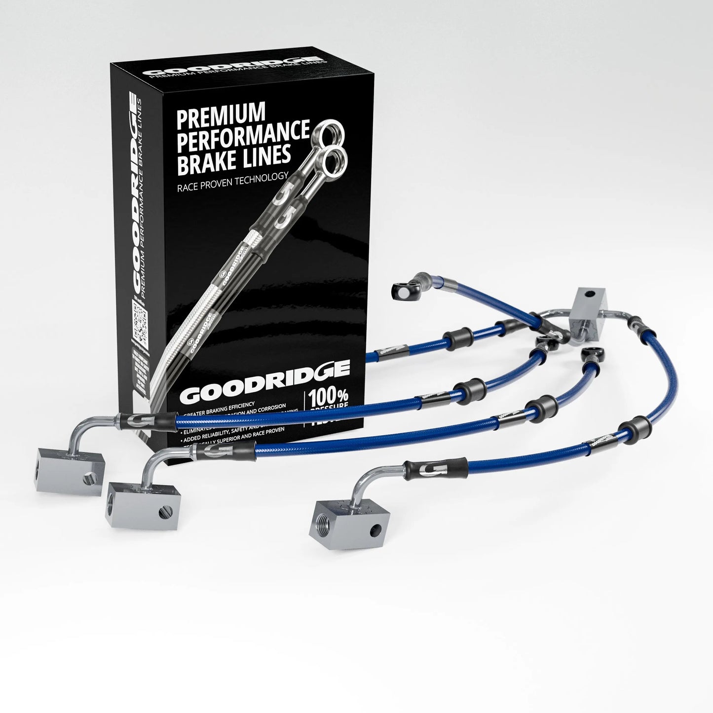 PERFORMANCE BRAKE HOSE KIT FOR YAMAHA MT-09 TRACER ABS 15-17+B12537 Yamaha