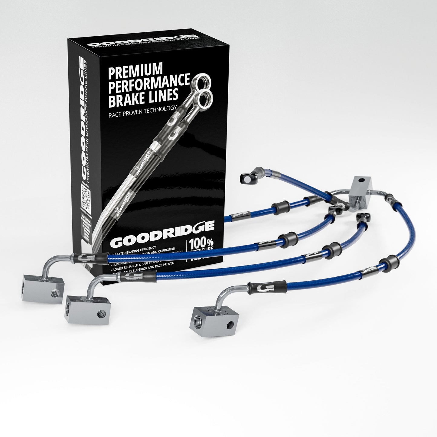 PERFORMANCE BRAKE HOSE KIT FOR HONDA VFR1200F ABS 10-16 Honda