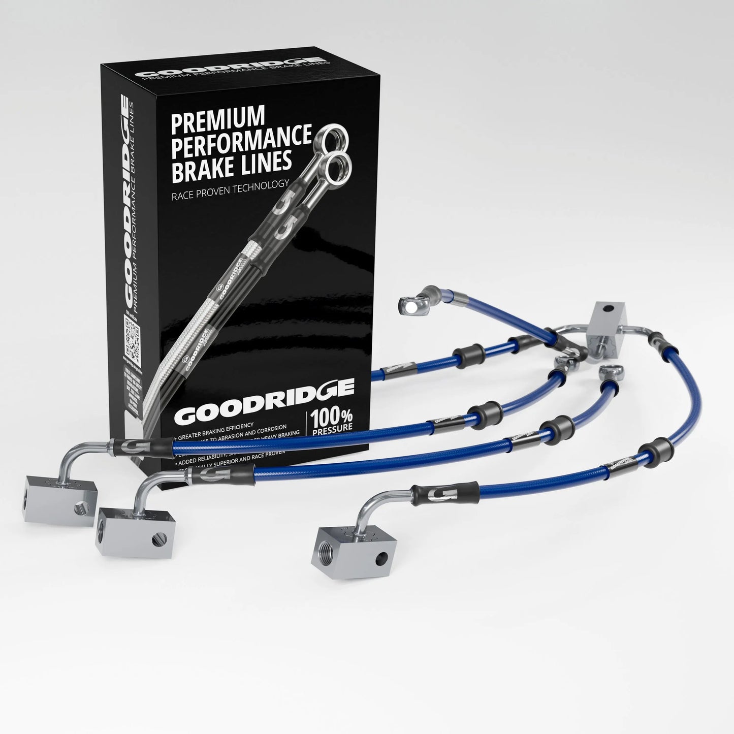 PERFORMANCE BRAKE HOSE KIT FOR YAMAHA YZF R1/R1M ABS 15-19 Yamaha