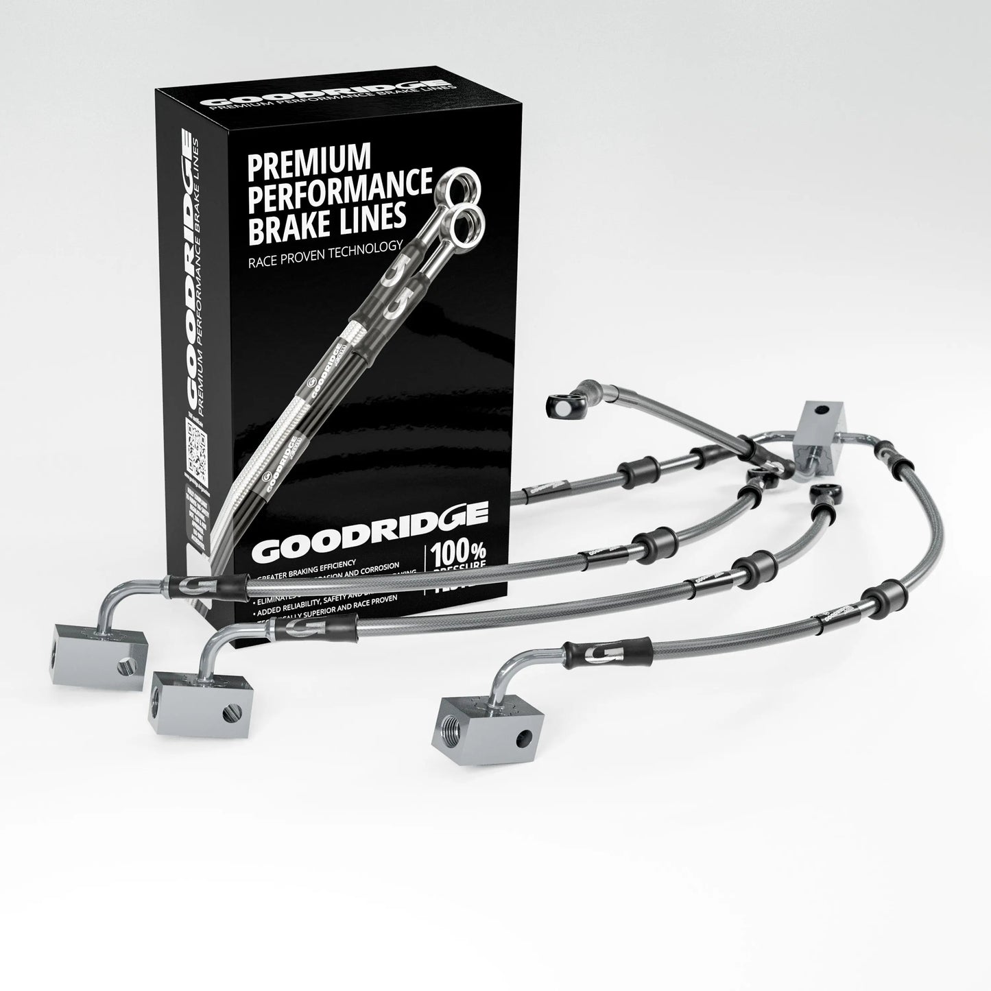 PERFORMANCE BRAKE HOSE KIT FOR YAMAHA FJR1300AE + AS ABS 13-20 Yamaha
