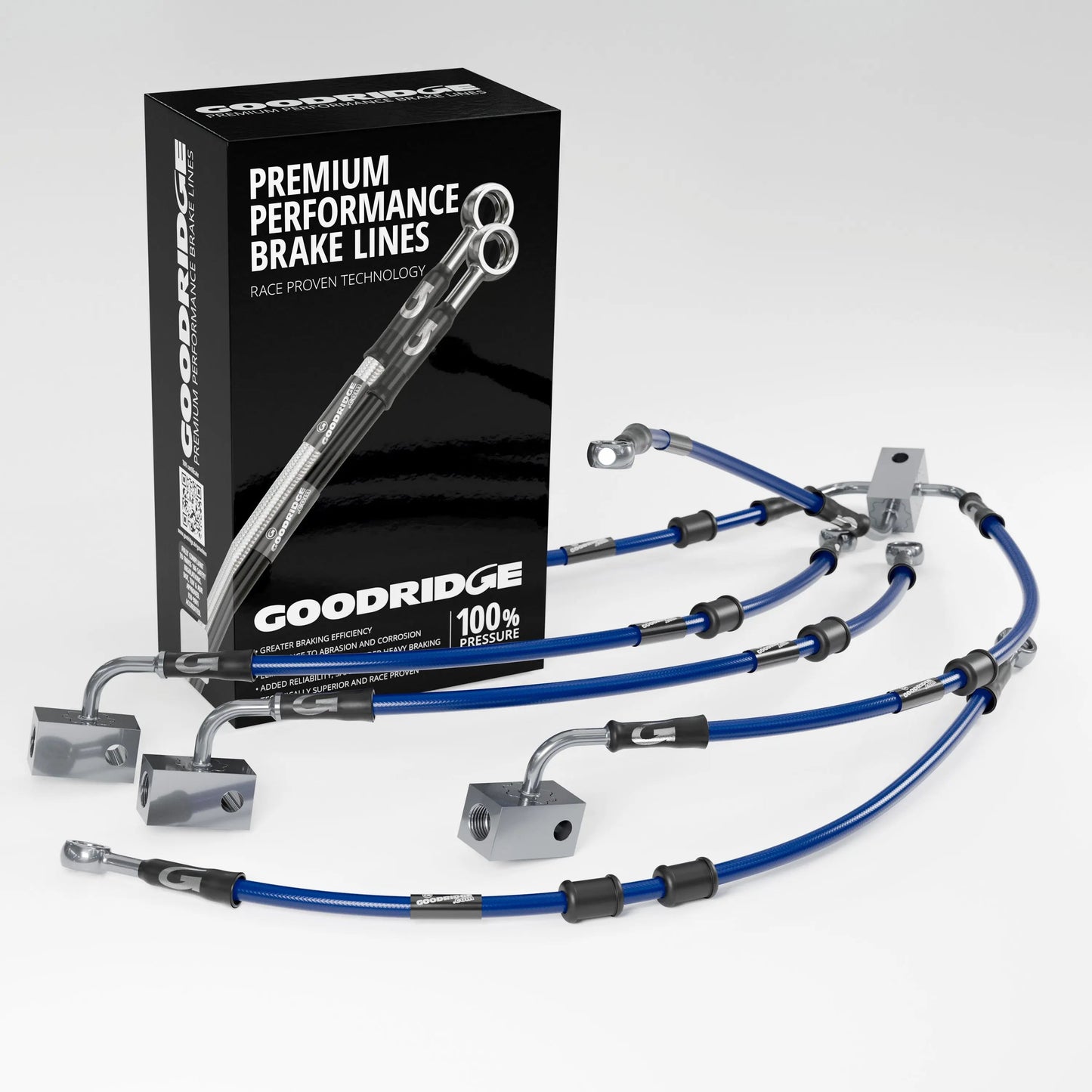 PERFORMANCE BRAKE HOSE KIT FOR HONDA CB600F HORNET ABS 07-13 Honda
