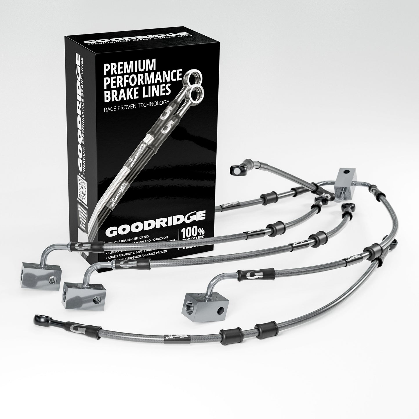 PERFORMANCE BRAKE HOSE KIT FOR HONDA VFR800X CROSSRUNNER ABS 11-14 Honda