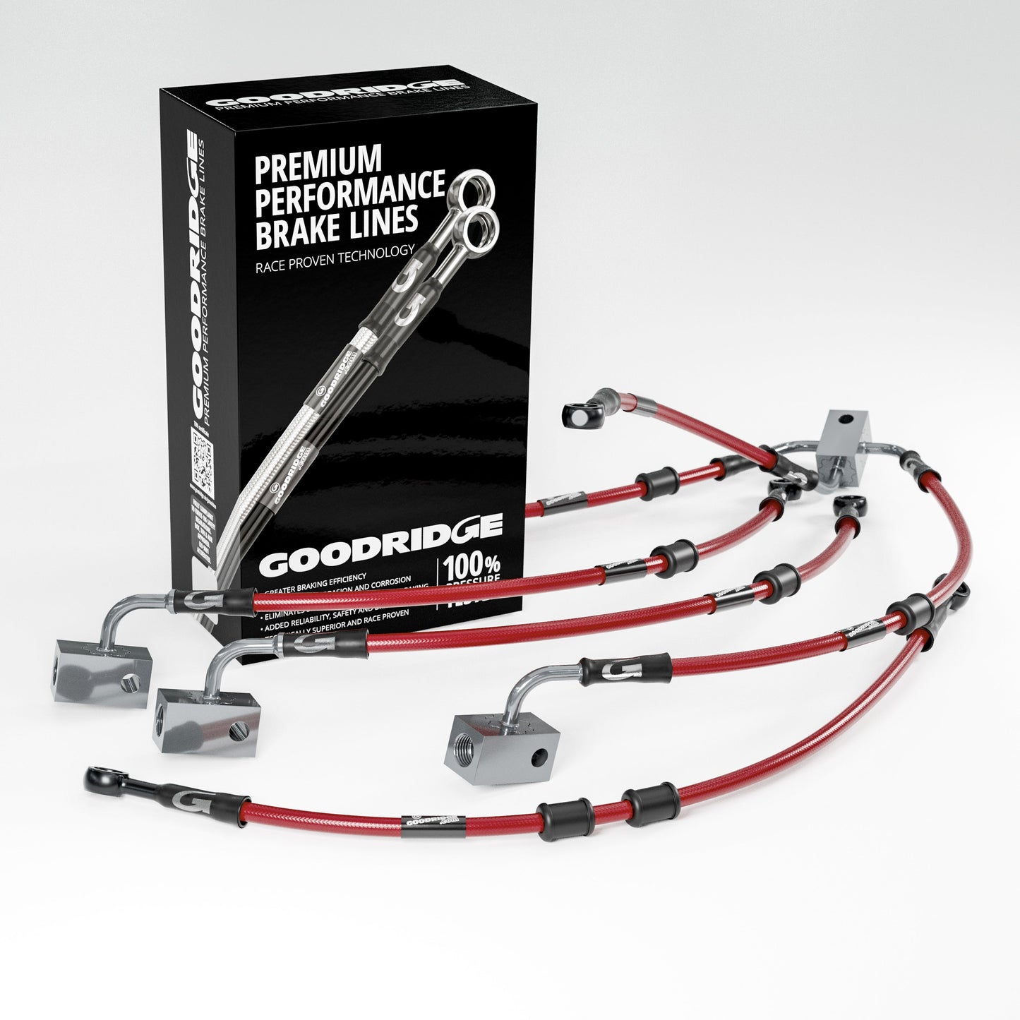 PERFORMANCE BRAKE HOSE KIT FOR HONDA VFR800X CROSSRUNNER ABS 11-14 Honda