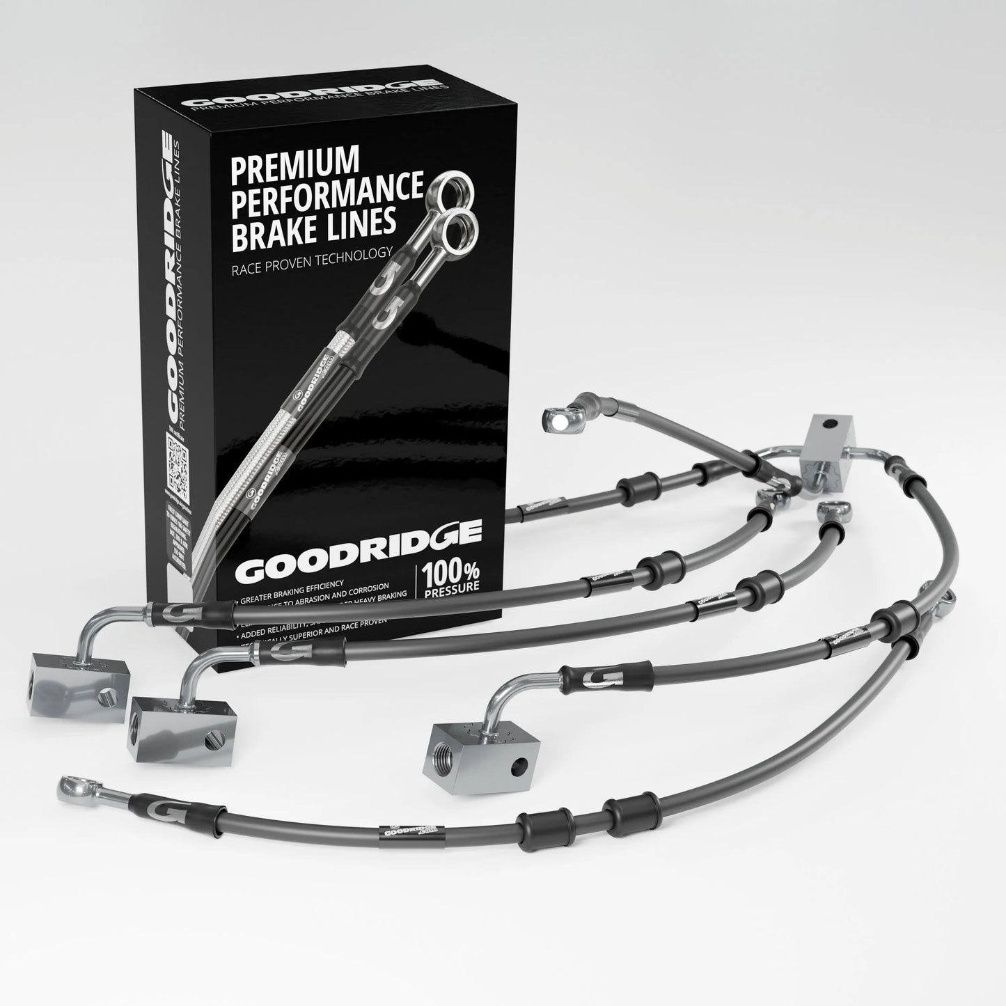 PERFORMANCE BRAKE HOSE KIT FOR YAMAHA FJ1200 ABS 91-96 Yamaha