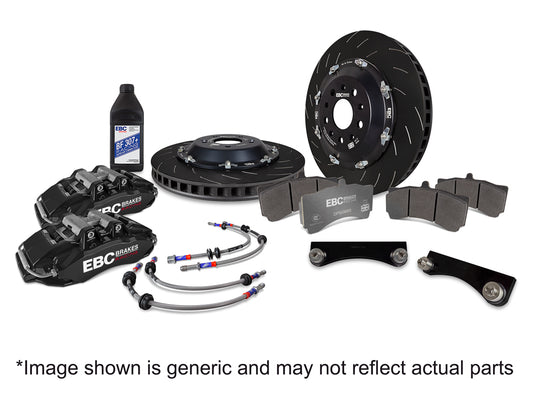 EBC Brakes Balanced Big Brake Kit (BBK033BLK-1)