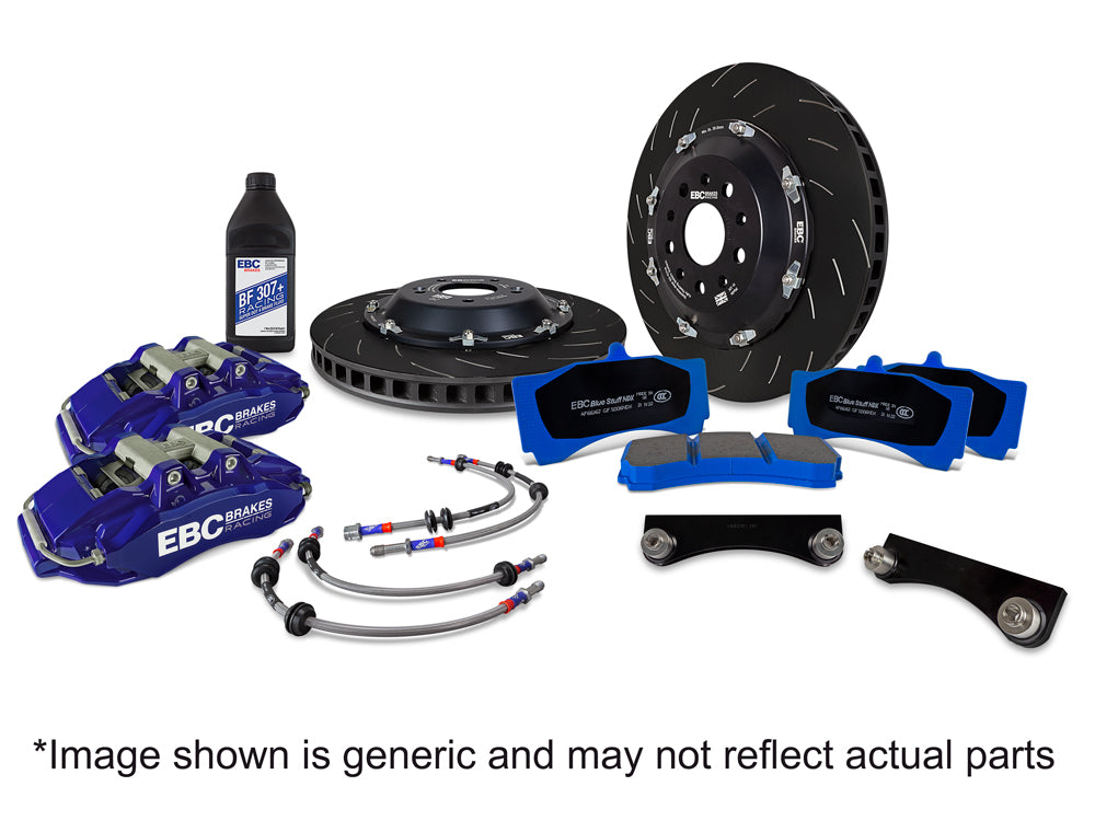 EBC Brakes Balanced Big Brake Kit (BBK047BLU-1)