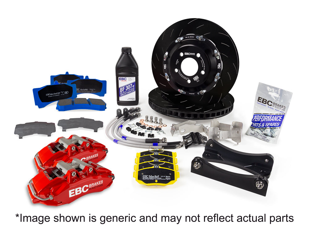 EBC Brakes Balanced Big Brake Kit (BBK040RED-1)