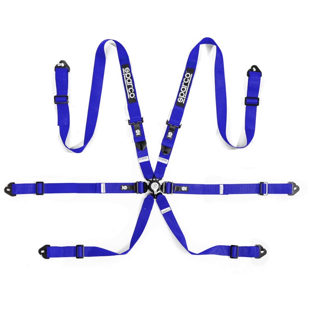 Sparco Belt Competition H-2PD blue