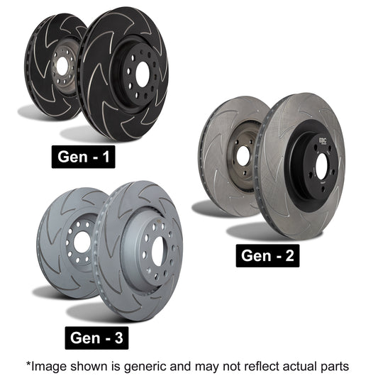 EBC Brakes BSD Series Sport Disc Rotors (Pair) (BSD280)