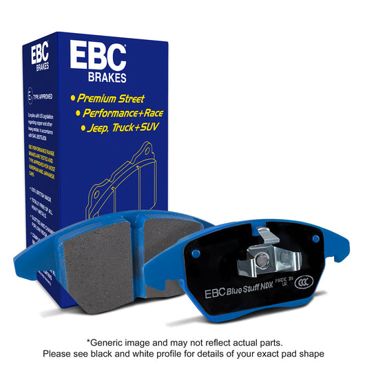 EBC Brakes Bluestuff NDX Trackday Brake Pad Set (DP5763NDX)