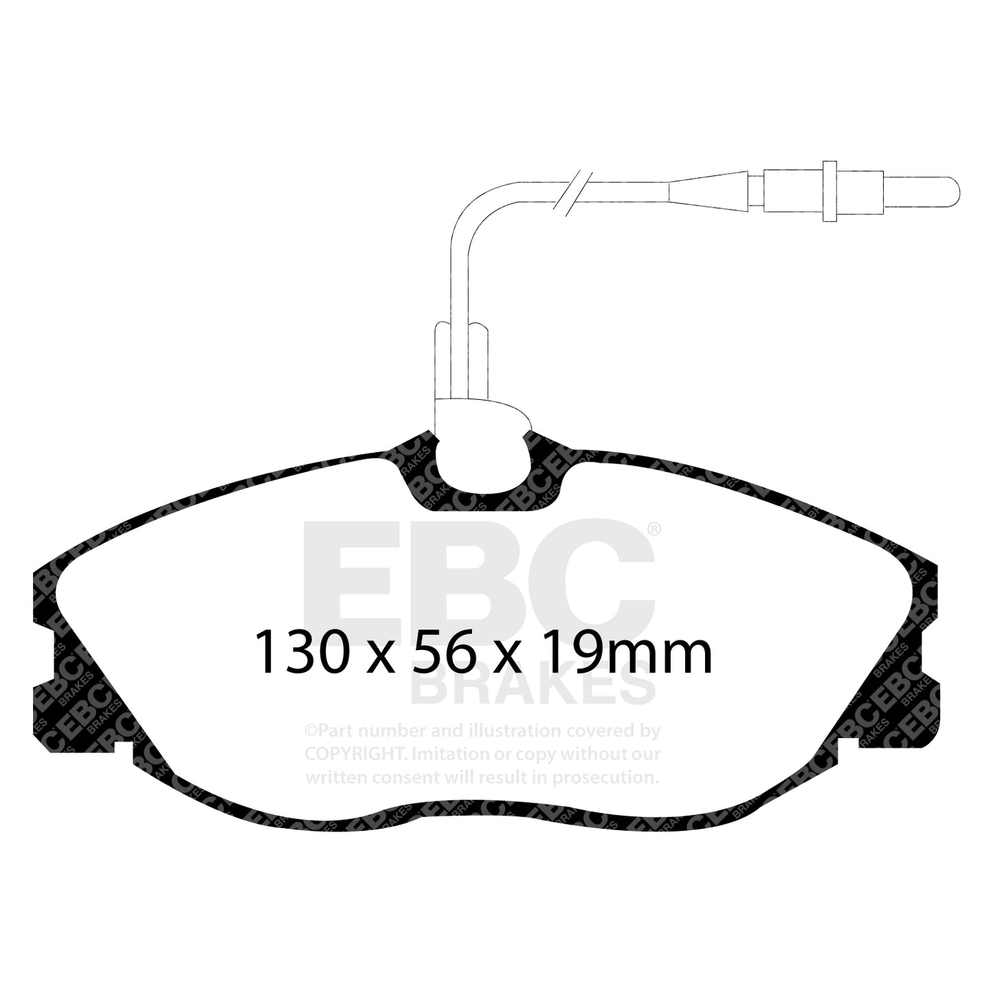EBC Brakes Redstuff 3000 Series Sport Brake Pad Set (DP31047C)