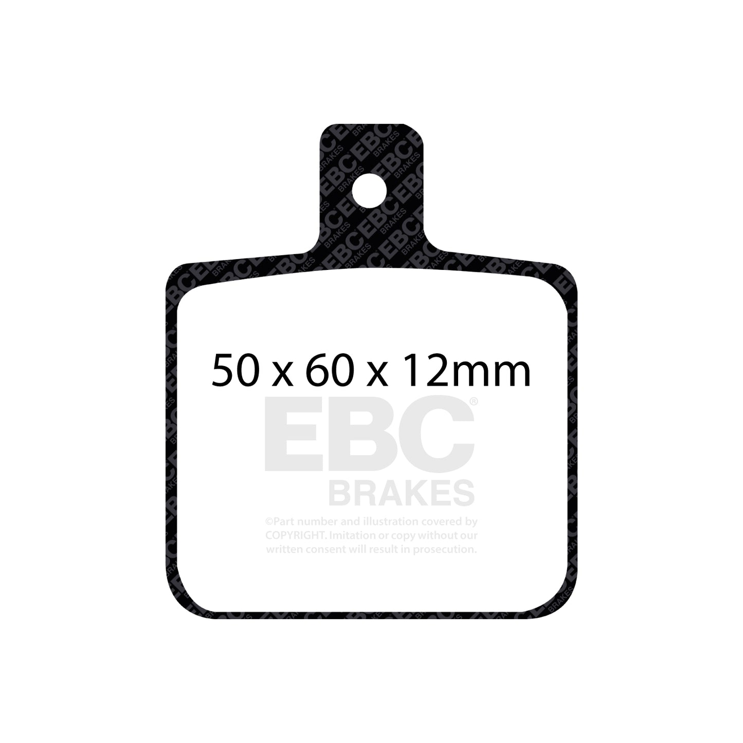 EBC Brakes Ultimax OE Replacement Brake Pad Set (DP1144)