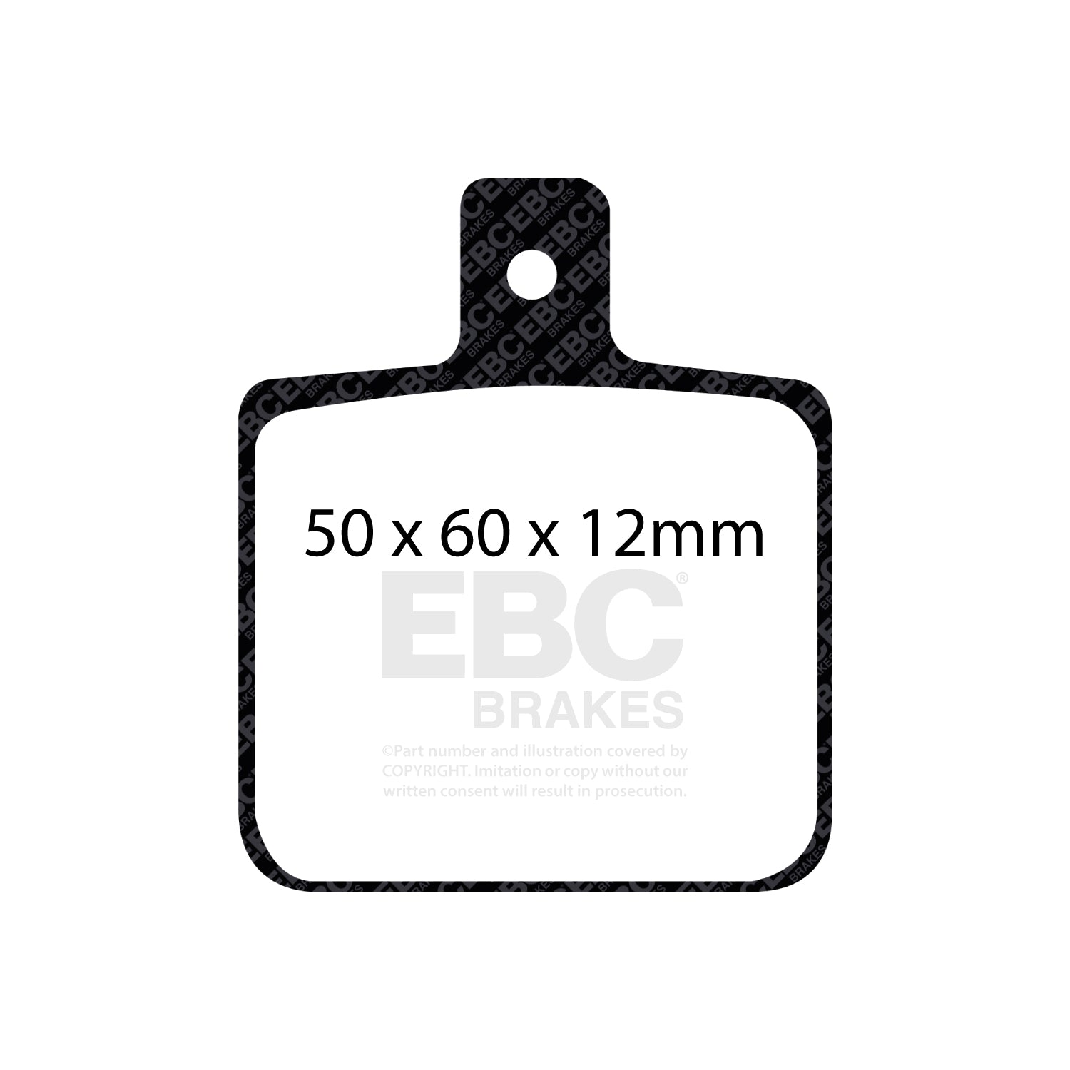 EBC Brakes Ultimax OE Replacement Brake Pad Set (DP1144)