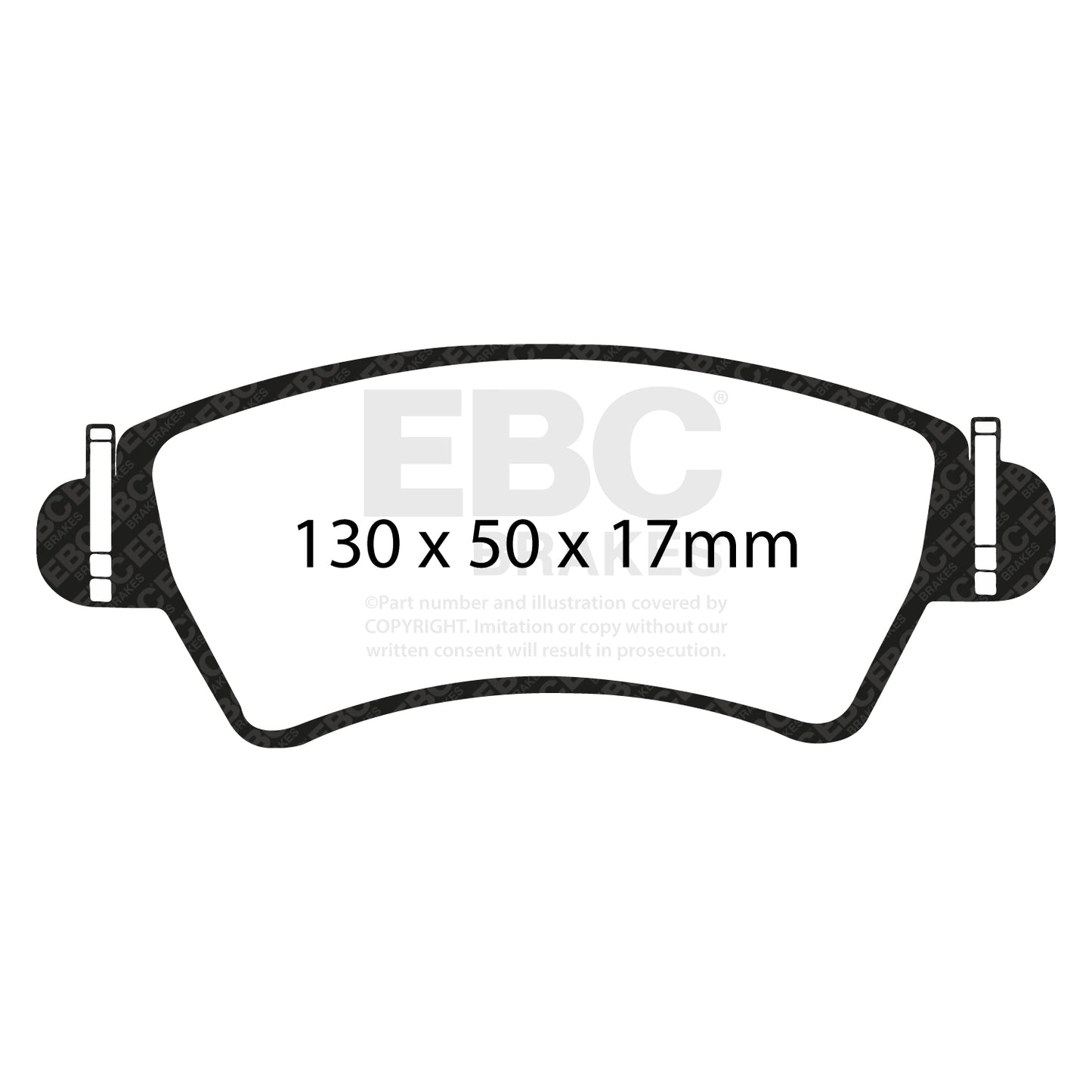 EBC Brakes Bluestuff NDX Trackday Brake Pad Set (DP51234NDX)