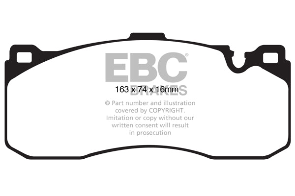 EBC Brakes Ultimax OE Replacement Brake Pad Set (DP1995)