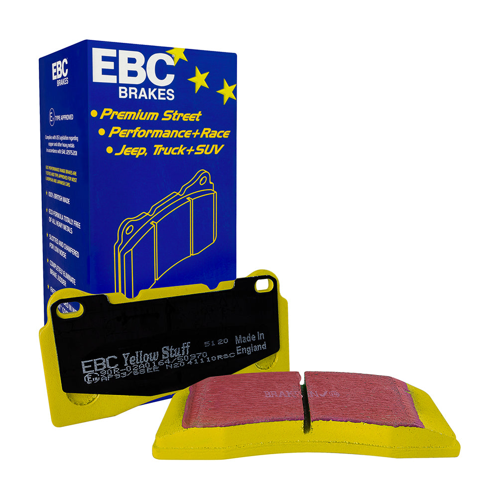 EBC Brakes Yellowstuff 4000 Series Street (DP41110R)