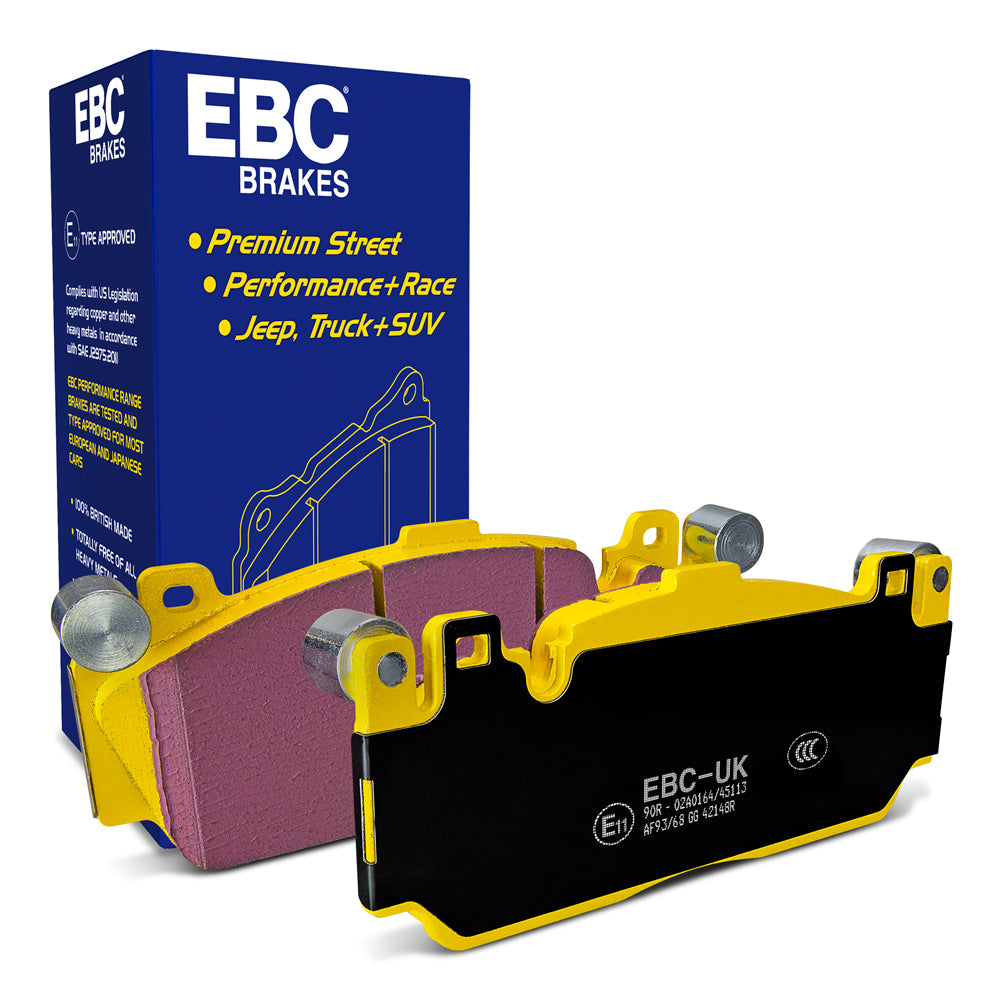 EBC Brakes Yellowstuff 4000 Series Street (DP42148R)