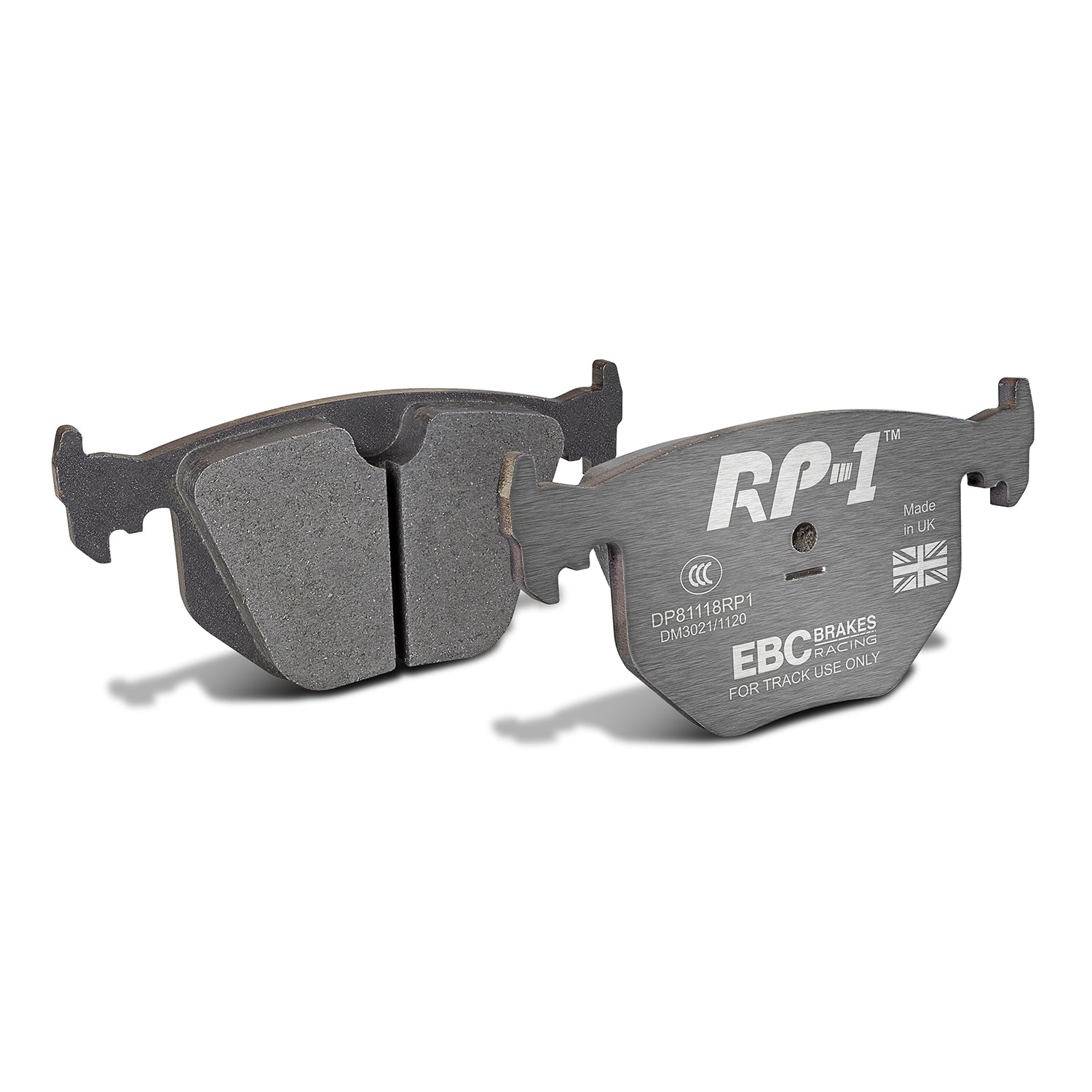 EBC Brakes Racing RP-1 Track and Race Brake Pads (DP81118RP1)