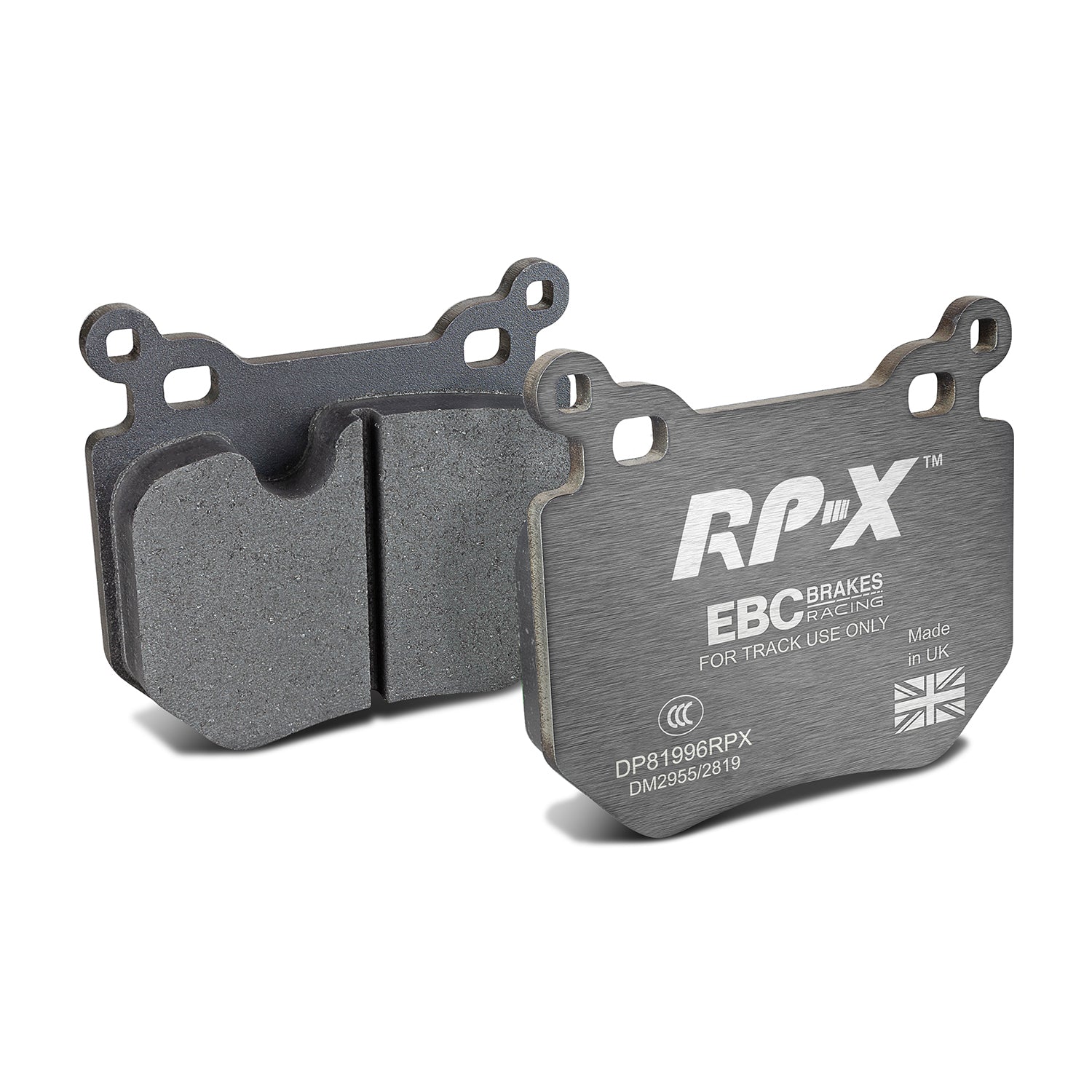EBC Brakes Racing RP-X Track and Race Brake Pads (DP81996RPX)