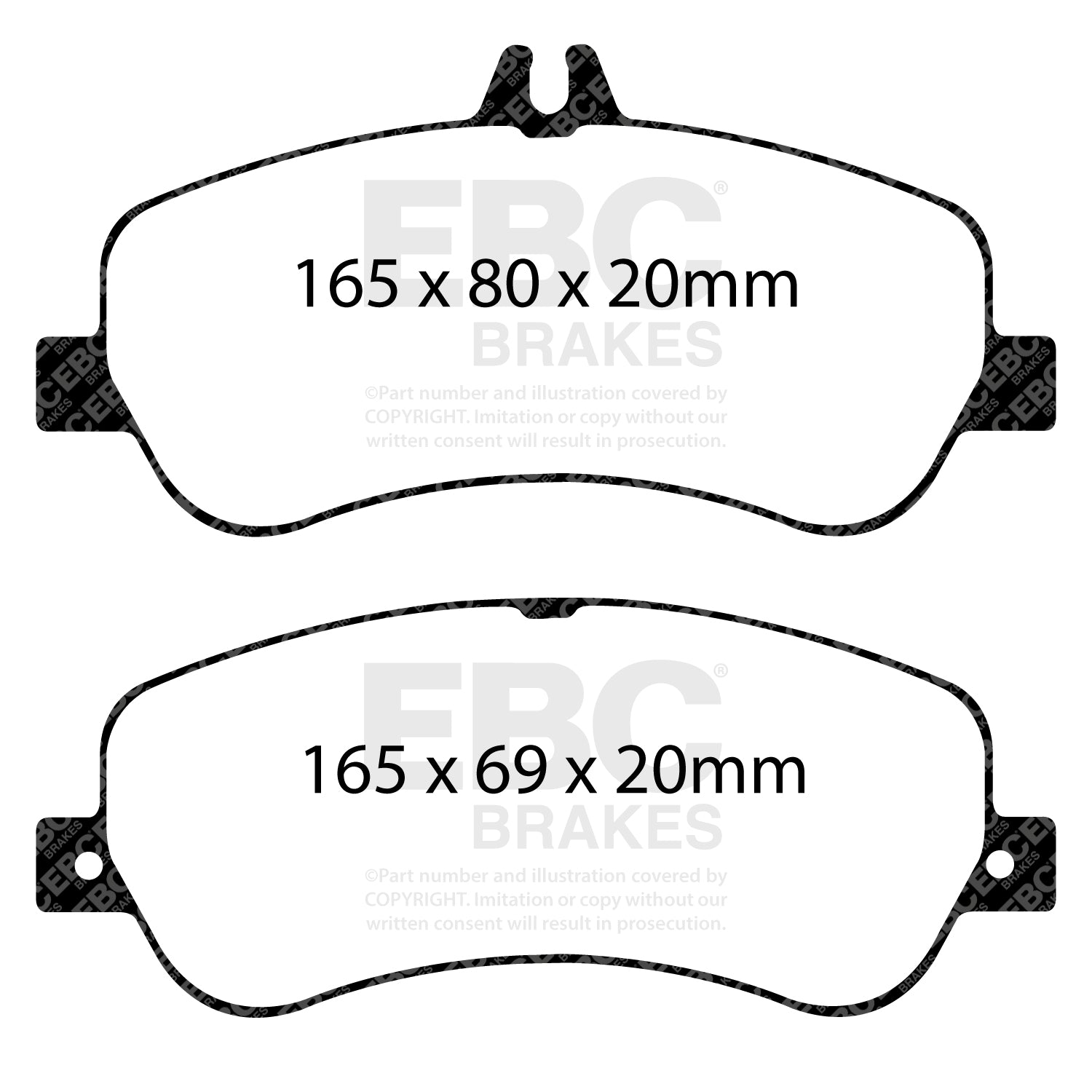 EBC Brakes Greenstuff 2000 Series Sport Brake Pad Set (DP22011)