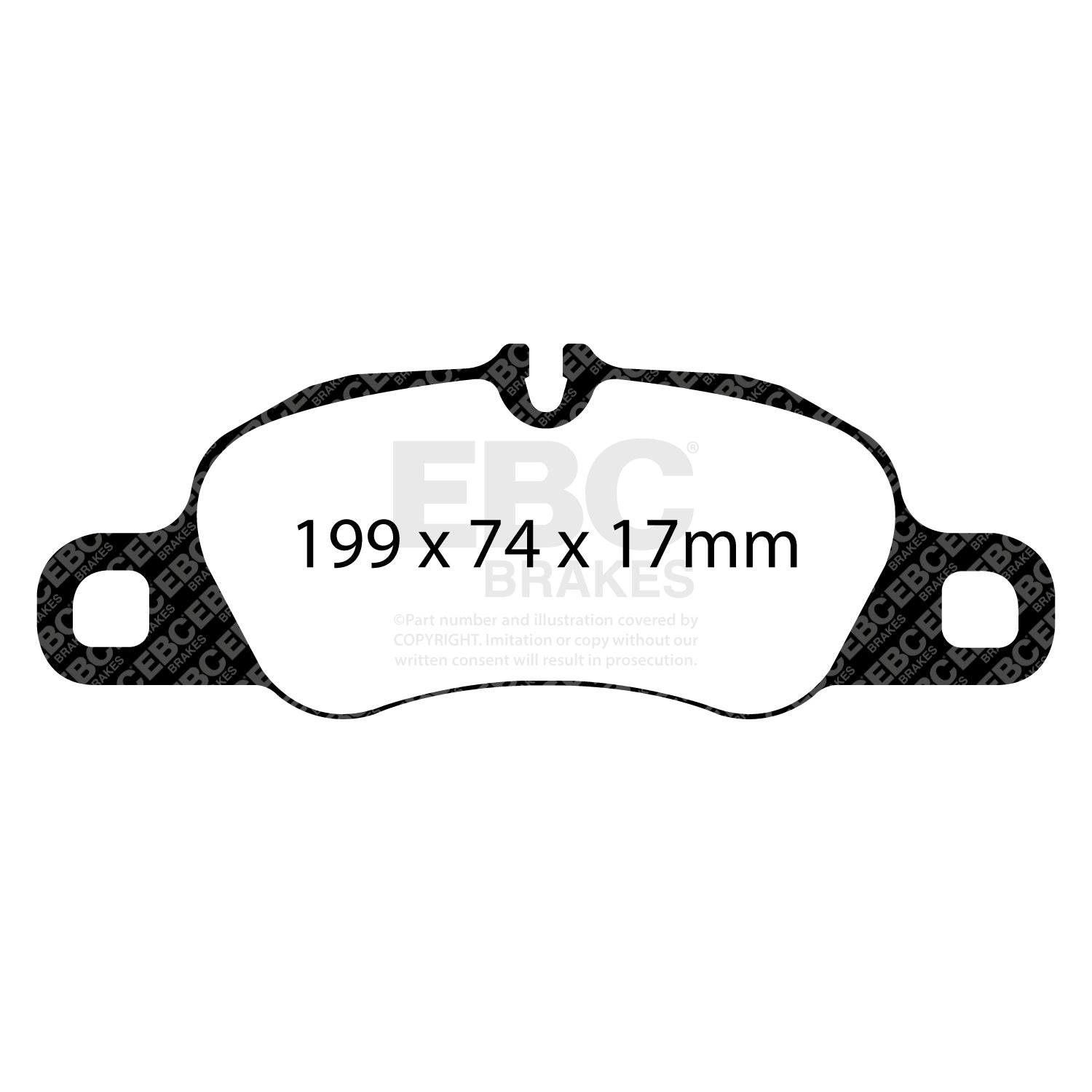 EBC Brakes Greenstuff 2000 Series Sport Brake Pad Set (DP2057)