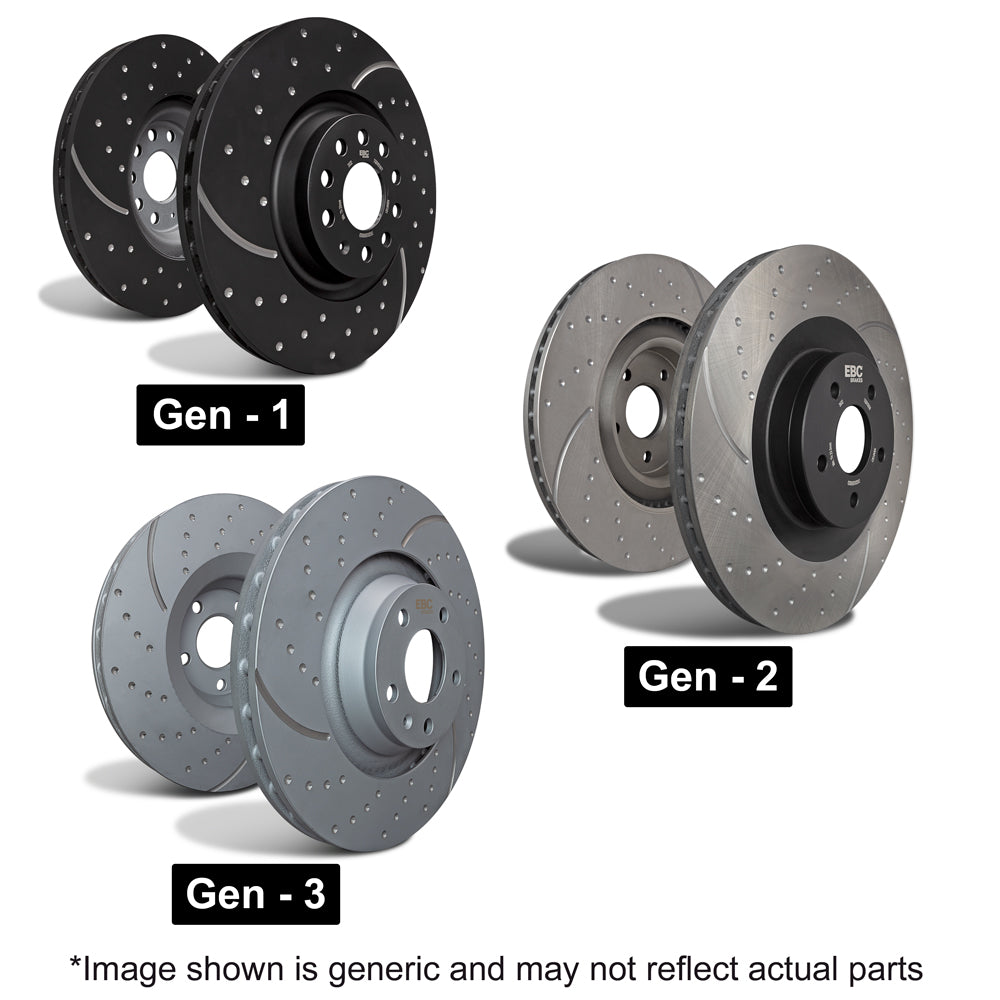 EBC Brakes GD Series Sport Disc Rotors (Pair) (GD7793)