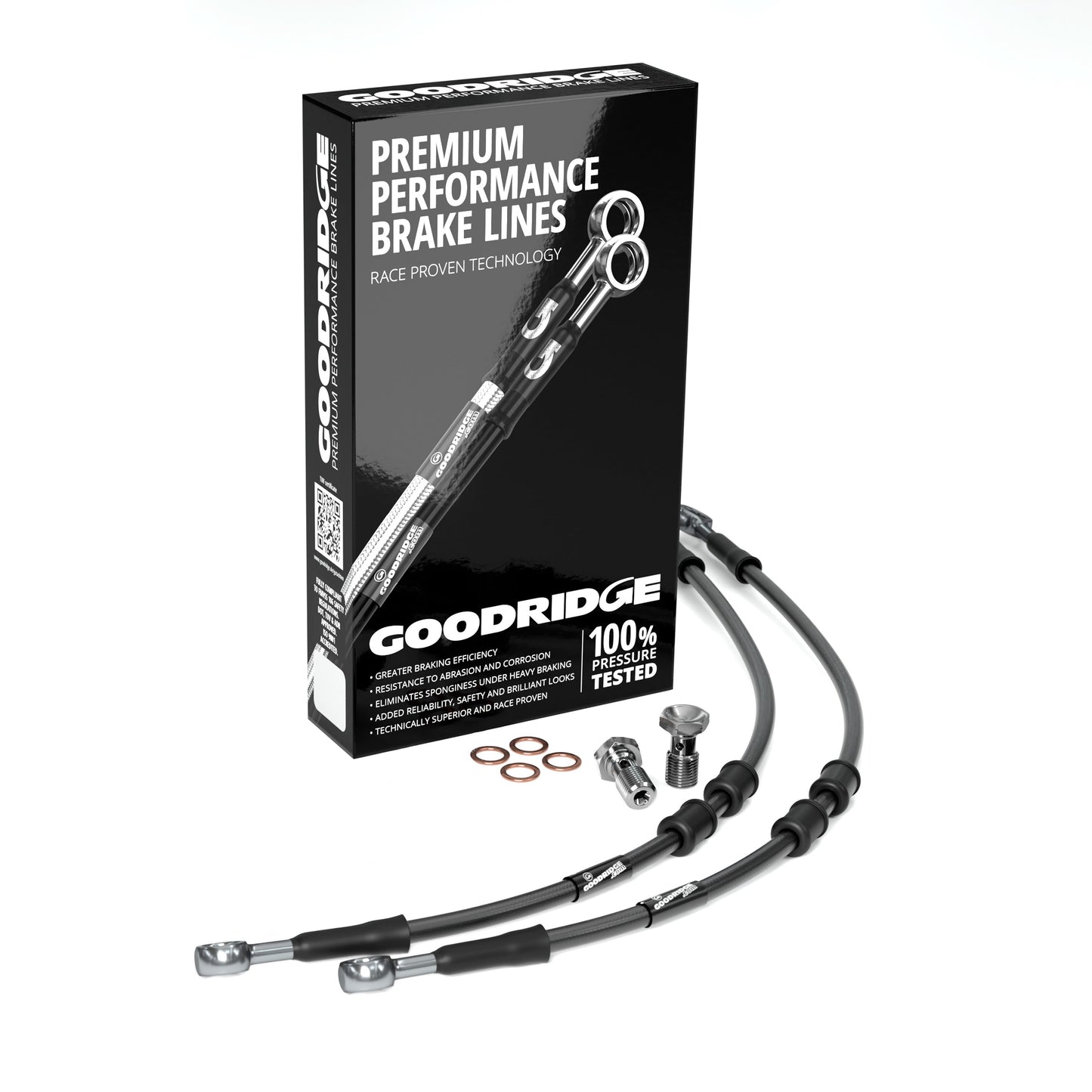 FRONT PERFORMANCE BRAKE HOSE KIT FOR HARLEY DAVIDSON XG750A STREET ROD (NO ABS) 17-20 Harley Davidson