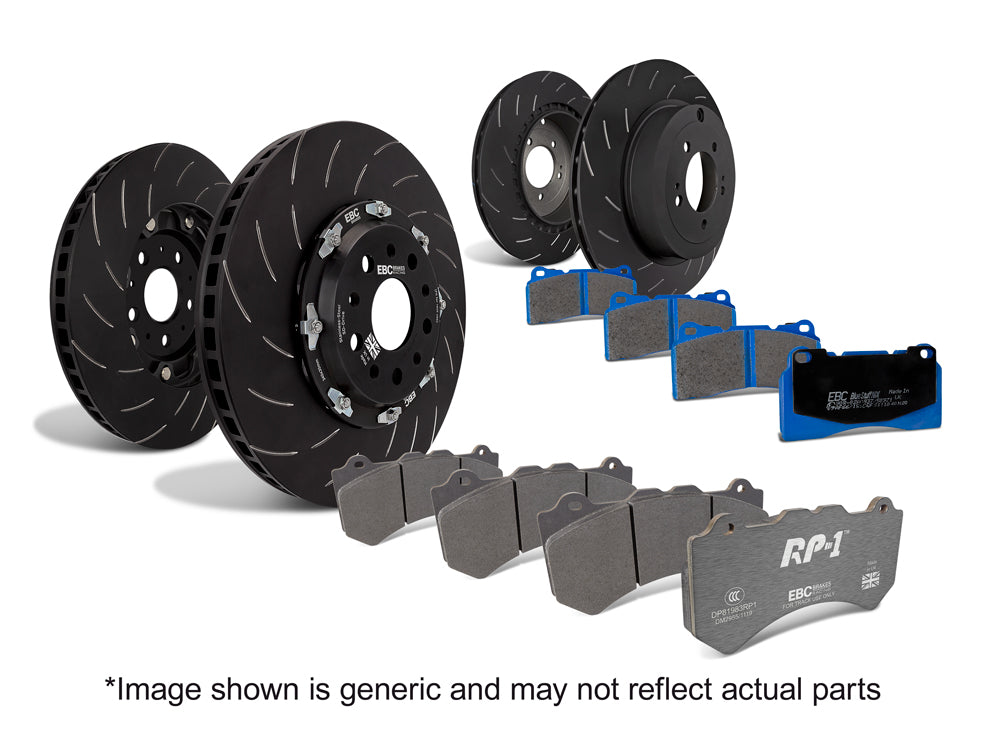 EBC Brakes Racing Pad and Disc Rotor Full Kit (P2DK033B)