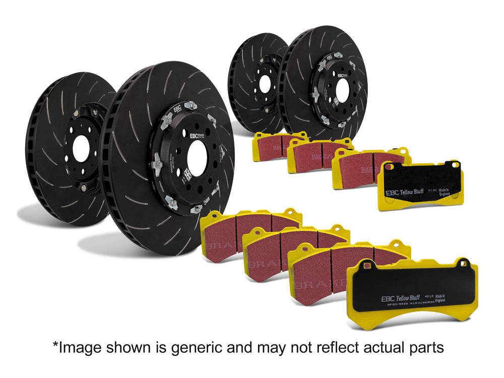 EBC Brakes Racing Pad and Disc Rotor Full Kit (P2DK070Y)