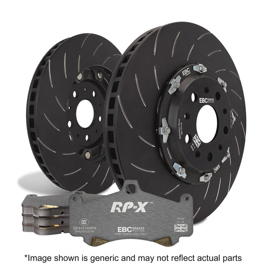 EBC Brakes Racing Pad and 2-Piece Fully-Floating Disc Kit (P2DK026RPX)