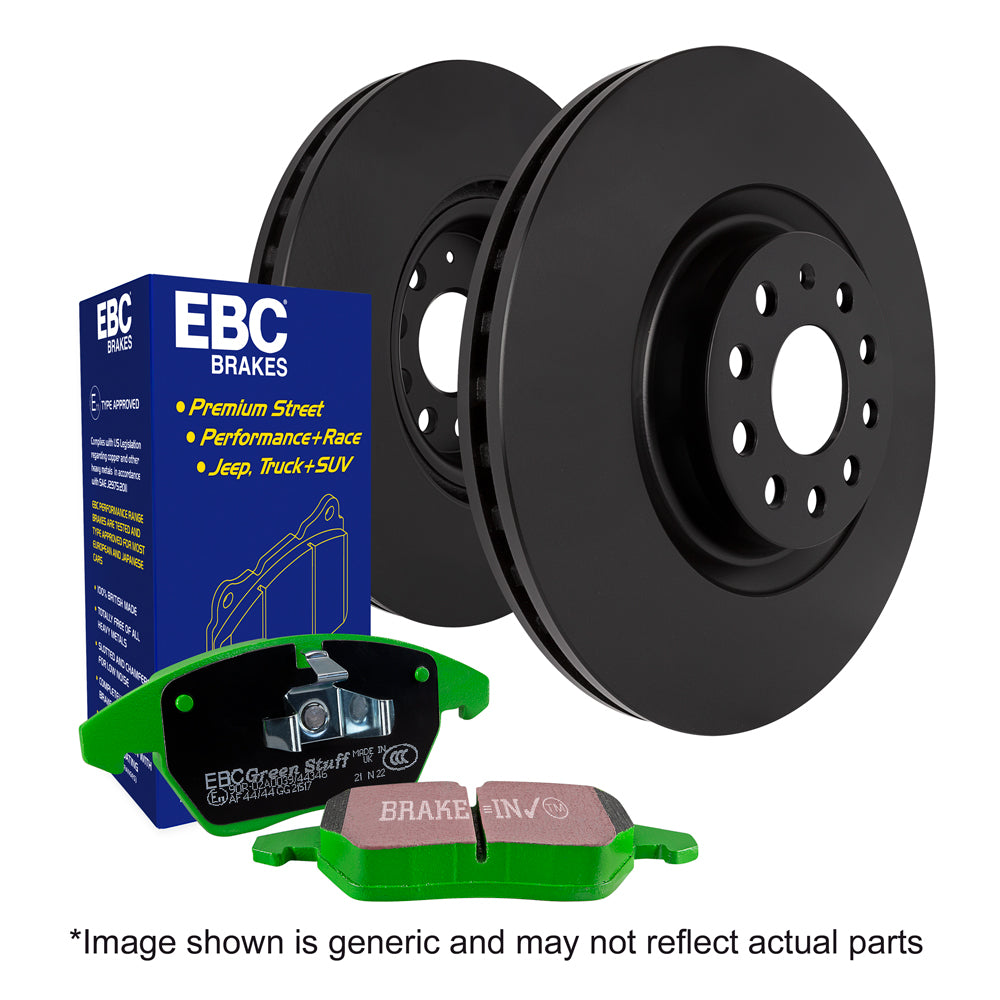 EBC Brakes Brake Pad and Rotor Kit (PD01KR757)