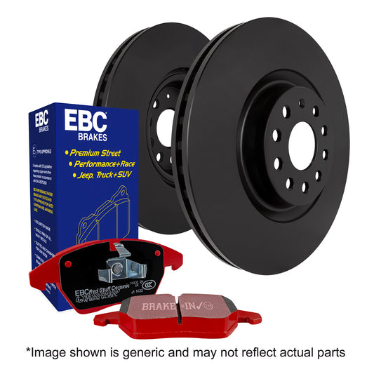 EBC Brakes Brake Pad and Rotor Kit (PD02KR527)