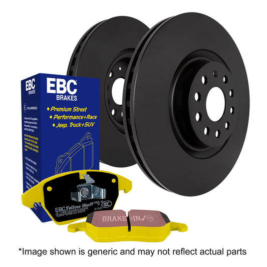 EBC Brakes Brake Pad and Rotor Kit (PD03KF377)
