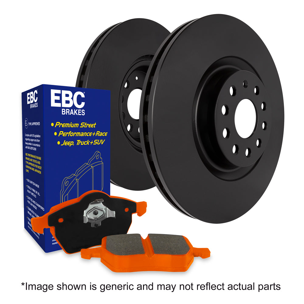 EBC Brakes Brake Pad and Disc Kit (PD05KF505)